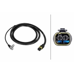 Hella Wheel Speed Sensor (6PU 230 052-351) Fits: MAN 