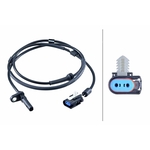 Hella Wheel Speed Sensor (6PU 358 251-331) Fits: Ford