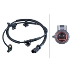 Hella Wheel Speed Sensor (6PU 358 251-381) Fits: Ford