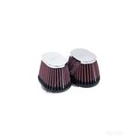 K&N RC-2452 Performance Air Filter - Universal Chrome Filter