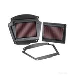 K&N Air Filter - K and N Replacement Motorcycle Air Filter for Yamaha XV1700 | YA-1602