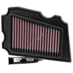 K&N Air Filter - K and N Replacement Motorcycle Air Filter for Yamaha TW200 | YA-2002