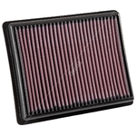 K&N Replacement Air Filter - 33-3054 - Fits Fiat, Nissan, Opel, Vauxhall, Renault
