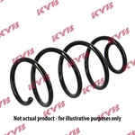 KYB K-Flex Suspension Coil Spring - Front Axle (RA4071) For: Audi