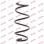KYB K-Flex Suspension Coil Spring - Front Axle (RH3310) For: Nissan