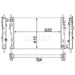 Mahle Engine Cooling Radiator (CR 1348 000S)