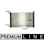 Mahle Engine Cooling Radiator (CR 1354 000P)