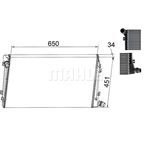 Mahle Engine Cooling Radiator (CR 1395 000S)