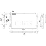 Mahle Engine Cooling Radiator (CR 2425 000S)