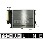 Mahle Engine Cooling Radiator (CR 244 000P)