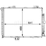 Mahle Engine Cooling Radiator (CR 245 000S)