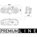 Mahle Expansion Tank (CRT241000P) Fits: Mercedes Actros