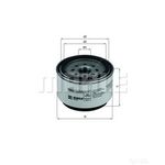 Mahle Fuel Filter KC219 (Chrysler Grand Voyager)
