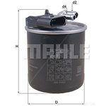 Mahle In-Line Fuel Filter - KL 950 / KL950