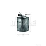 Mahle Fuel Filter KL100/2 (Mercedes Sprinter, Vito)