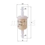 Mahle In-Line Fuel Filter - KL13 / KL 13