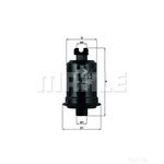 Mahle Fuel Filter KL130 (Mitsubishi)
