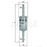 Mahle In-Line Fuel Filter - KL 15 / KL15