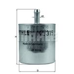 Mahle Fuel Filter KL315 (KL 315) - Genuine Part