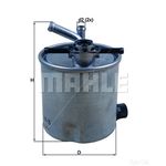 MAHLE Inline Fuel Filter - KL440/35