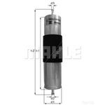 Mahle Fuel Filter KL473 (BMW X5)