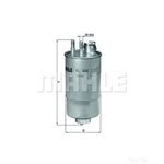 Mahle Fuel Filter KL484 (Fiat Brava, Bravo)