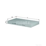 Mahle Pollen Air Filter (Cabin Filter) LA152 - Fits: Iveco