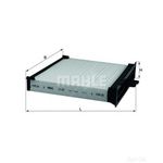 Mahle Pollen Air Filter (Cabin Filter) LA227 (Renault Megane, Scenic)