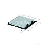 Mahle Pollen Air Filter (Cabin Filter) LA288 (Range Rover 98on)