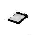 Mahle Pollen Air Filter (Cabin Filter) LA360 (LandRover Freelander)