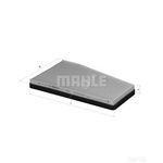 Mahle Pollen Air Filter (Cabin Filter) LA368 (Chevrolet Epica)