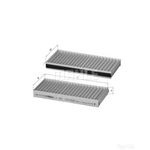 Mahle Pollen Air Filter (Cabin Filter) LA392/S (Ssangyong Kyron)