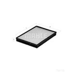 Mahle Pollen Air Filter (Cabin Filter) LA421 (Chevrolet, Vauxhall)