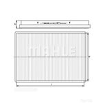 Mahle Cabin Air Filter - LA 44 / LA44