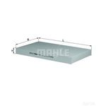 Mahle Pollen Air Filter (Cabin Filter) LA46 (Audi)
