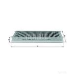 Mahle Pollen Air Filter (Cabin Filter) - Carbon Activated LAK32/1 (Porsche Boxster)