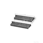 Mahle Pollen Air Filter (Cabin Filter) - Carbon Activated LAK428/S (Citroen Berlingo, Peugeot Partner)