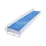 Mahle CareMetix Cabin Air Filter - LAO 242 / LAO242