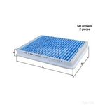 Mahle Car Cabin Filter - LAO73/S