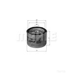 Mahle Breather Air Filter LC3 (Iveco - Ford Trucks)