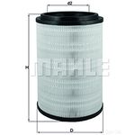 Mahle Air Filter Insert (LX2741) For DAF