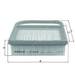 Mahle Heavy Duty Air Filter - LX1603
