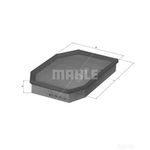 Mahle Air Filter LX1741 (BMW 523, 528, 730)