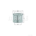 MAHLE Air Filter - LX3009 (LX 3009) - Genuine Part - MERCEDES-BENZ, SETRA BUSES