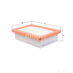 Mahle Air Filter LX4067 (Fits: Renault Twingo, Smart) - Single