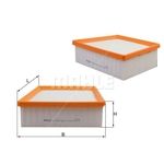 Mahle Air Filter Insert (LX4638) For Ford