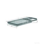 Mahle Air Filter Insert (LX571/1)
