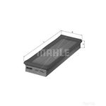Mahle Air Filter Insert (LX704/1)