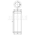 Mahle Air Filter Insert (LXS7045)