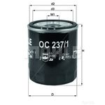 Mahle Oil Filter OC237/1 (Rover)